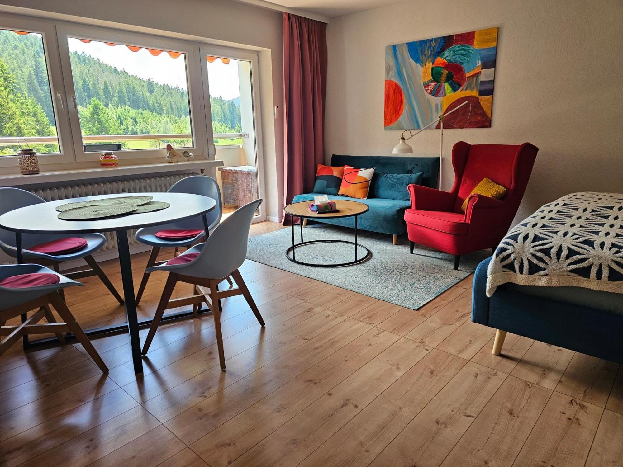 Ferienwohnung Vogelnest Im Schwarzwald Baiersbronn Exterior photo